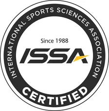 ISSA Certified Personal Trainer badge